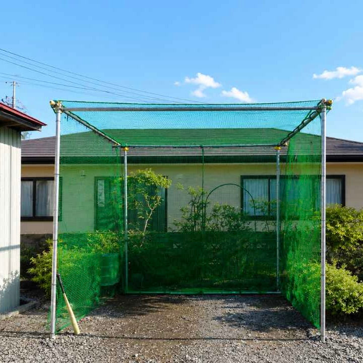 【お客様事例】愛情たっぷり自作バッティングゲージでお子様の練習を応援！