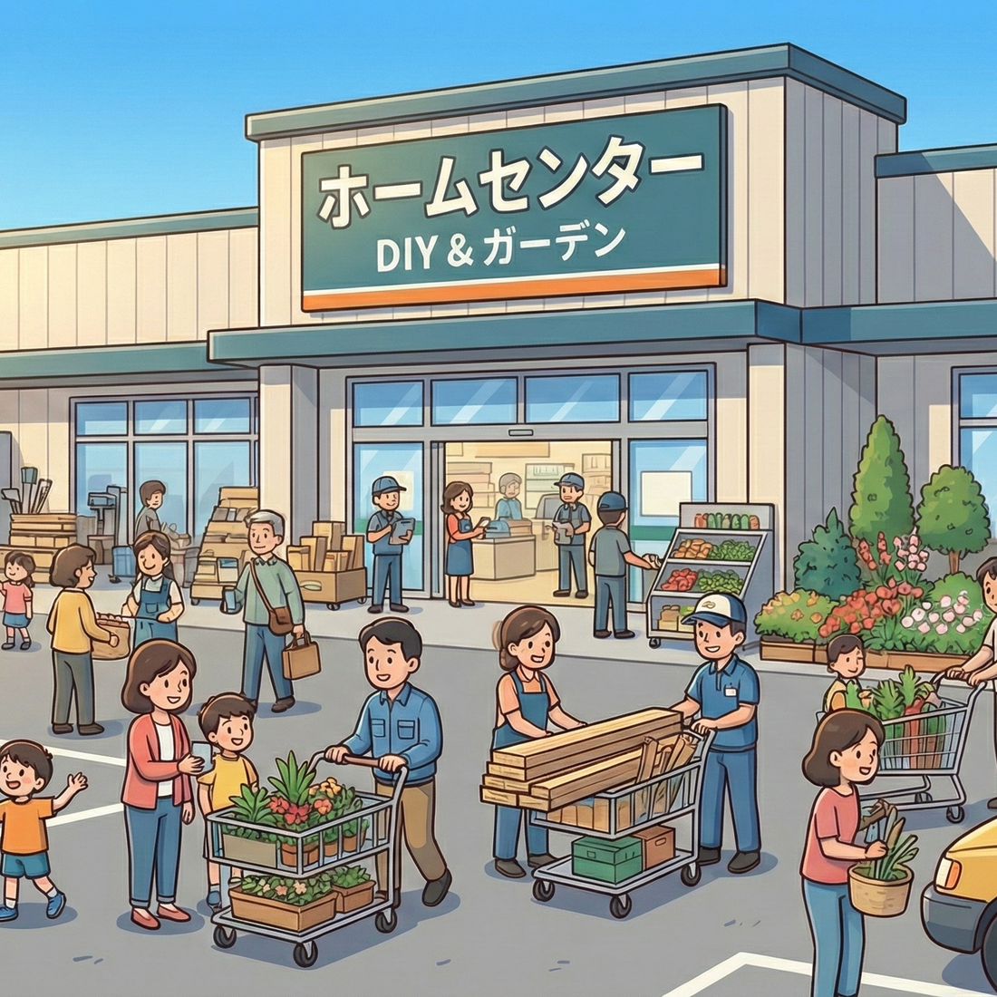 ホームセンターでくい丸を探す前に！種類・入手方法を解説