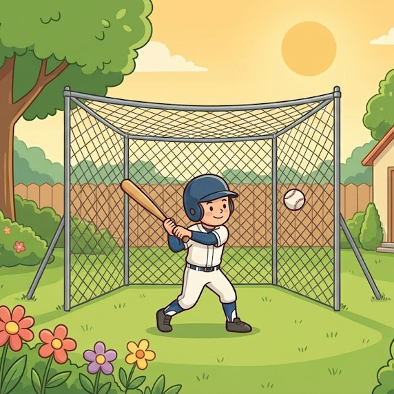 【DIY】自宅の庭で本格的な打撃練習！バッティングケージ(バッティングゲージ)の作り方