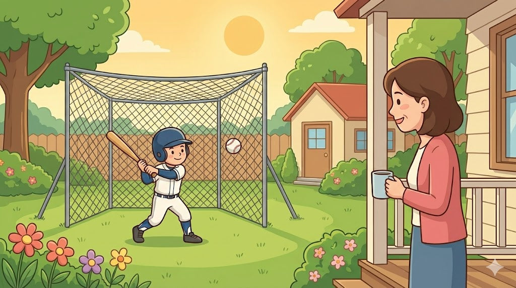 【DIY】自宅の庭で本格的な打撃練習！バッティングケージ(バッティングゲージ)の作り方