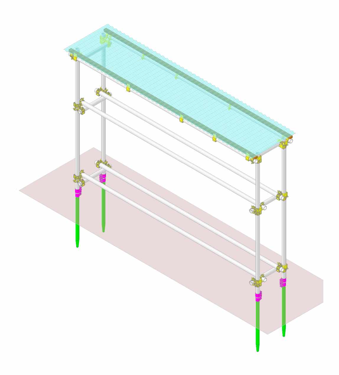 薪小屋用基礎キット